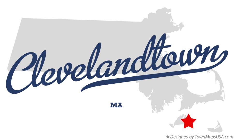 Map of Clevelandtown Massachusetts MA