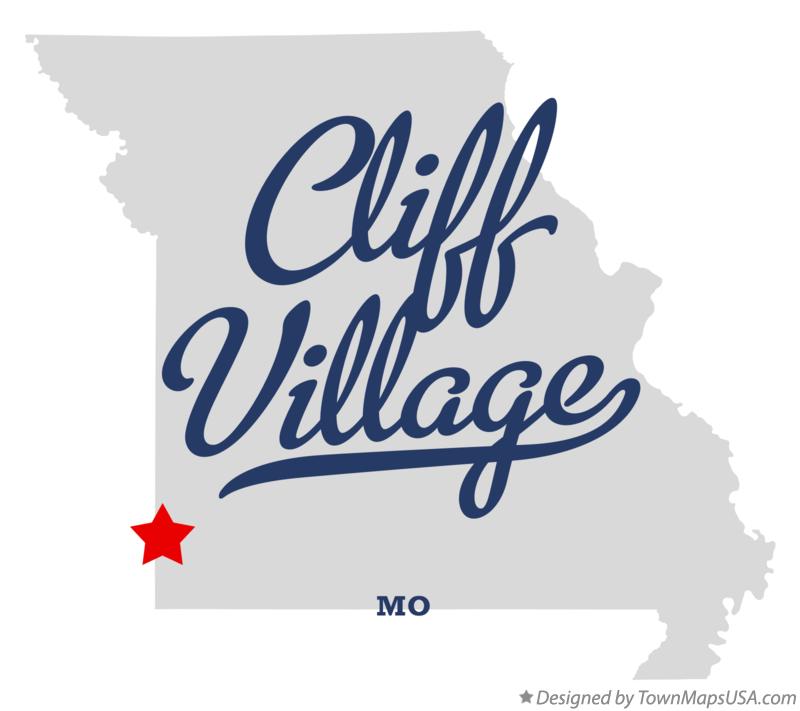 Map of Cliff Village Missouri MO