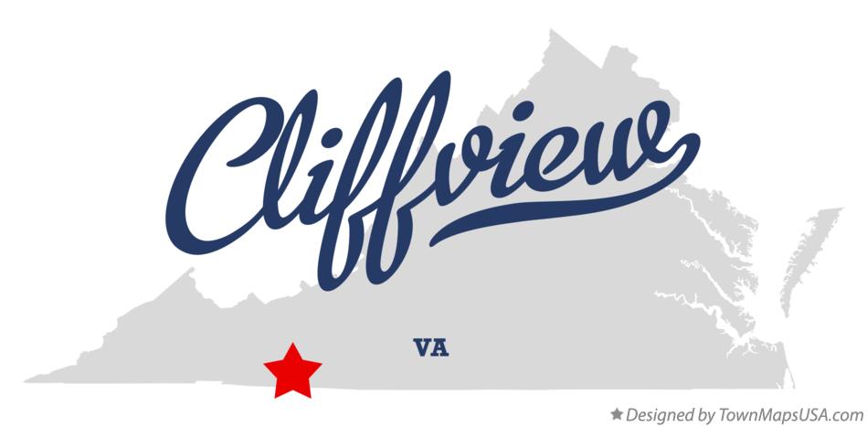 Map of Cliffview Virginia VA