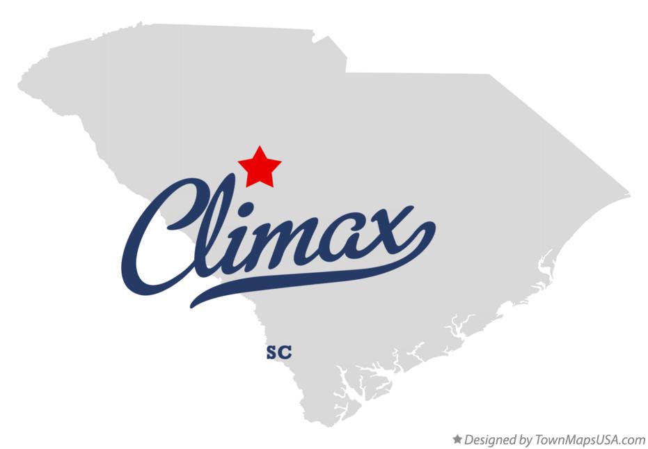 Map of Climax South Carolina SC