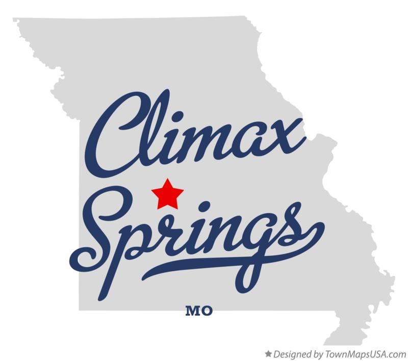 Map of Climax Springs Missouri MO