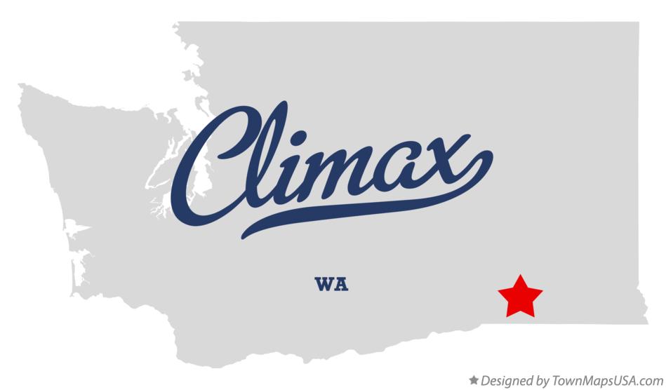 Map of Climax Washington WA