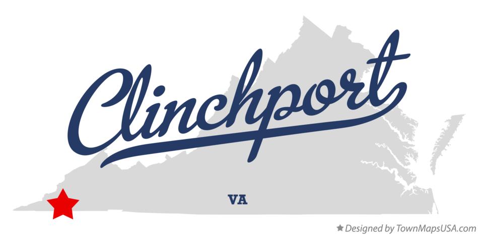 Map of Clinchport Virginia VA