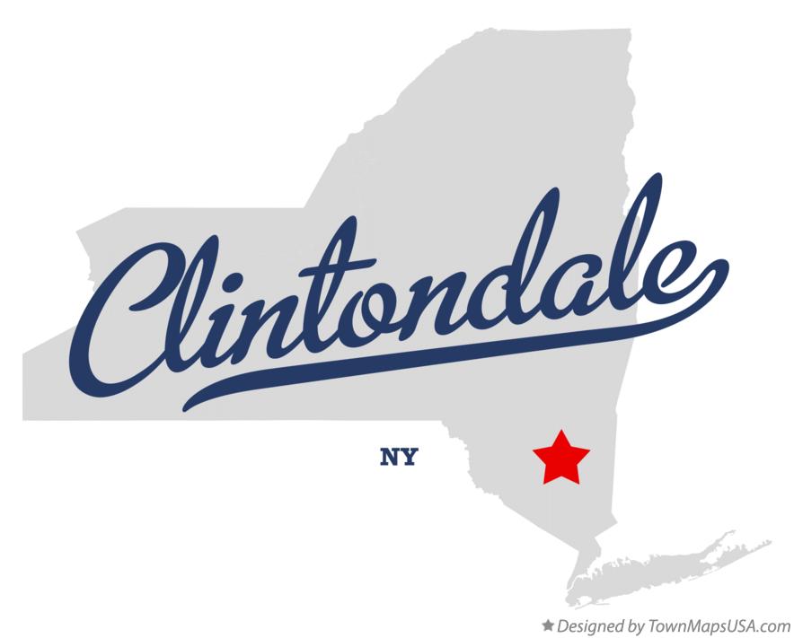 Map of Clintondale New York NY