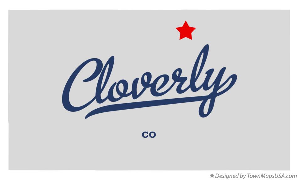 Map of Cloverly Colorado CO