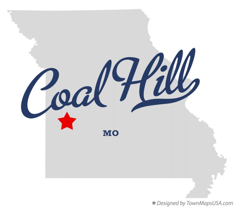 Map of Coal Hill Missouri MO