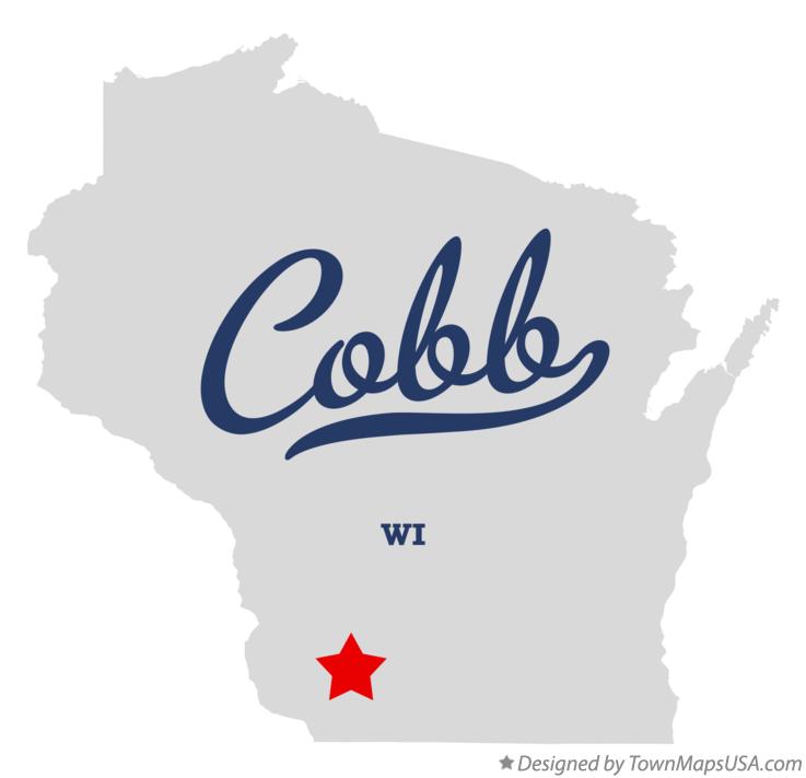 Map of Cobb Wisconsin WI