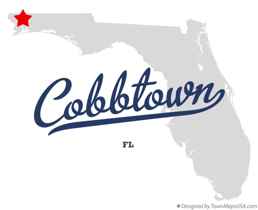 Map of Cobbtown Florida FL