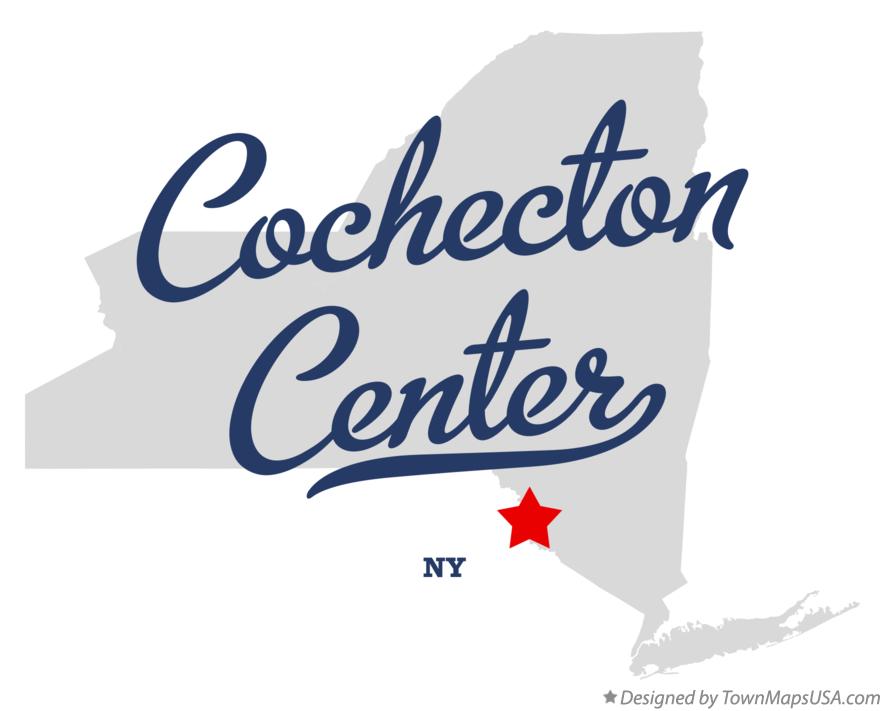 Map of Cochecton Center New York NY