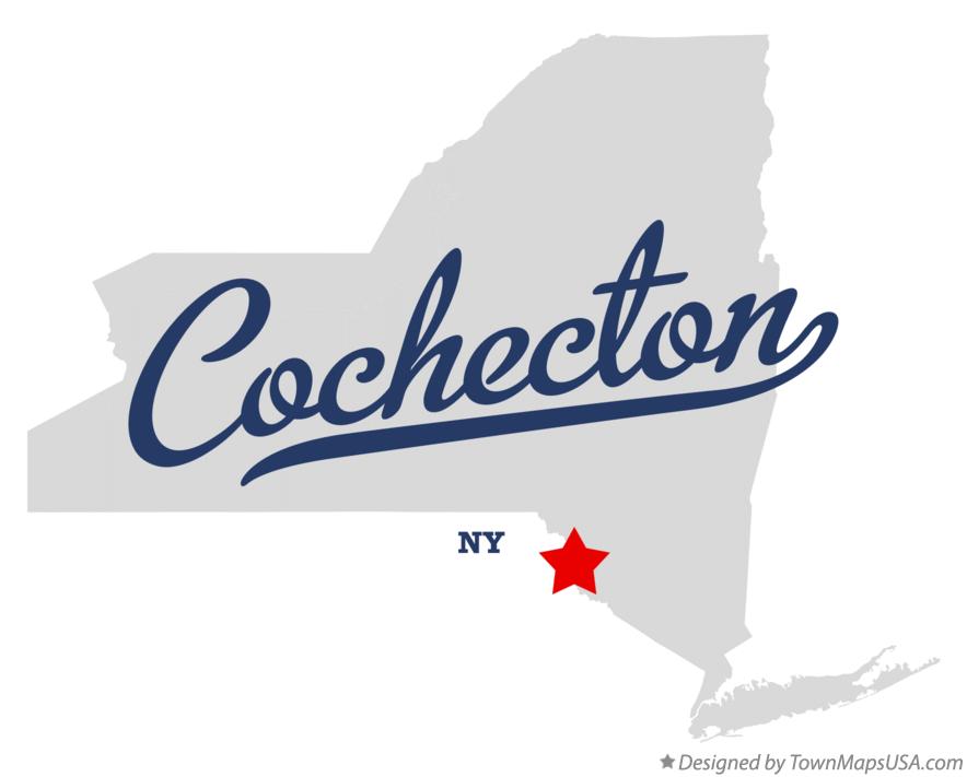 Map of Cochecton New York NY