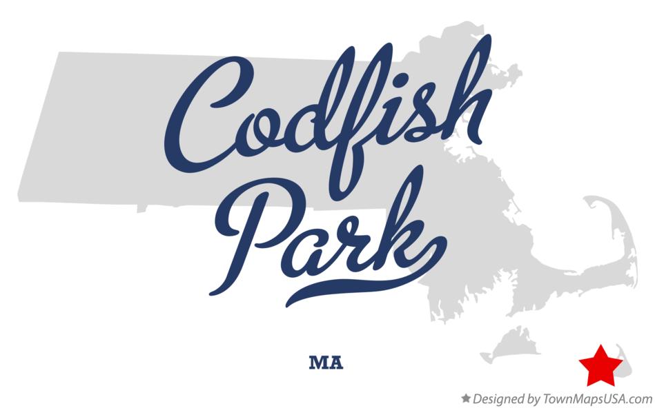 Map of Codfish Park Massachusetts MA