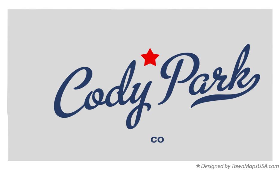 Map of Cody Park Colorado CO