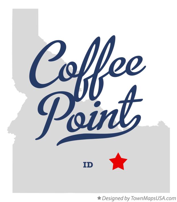 Map of Coffee Point Idaho ID