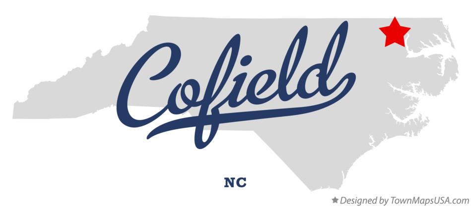Map of Cofield North Carolina NC