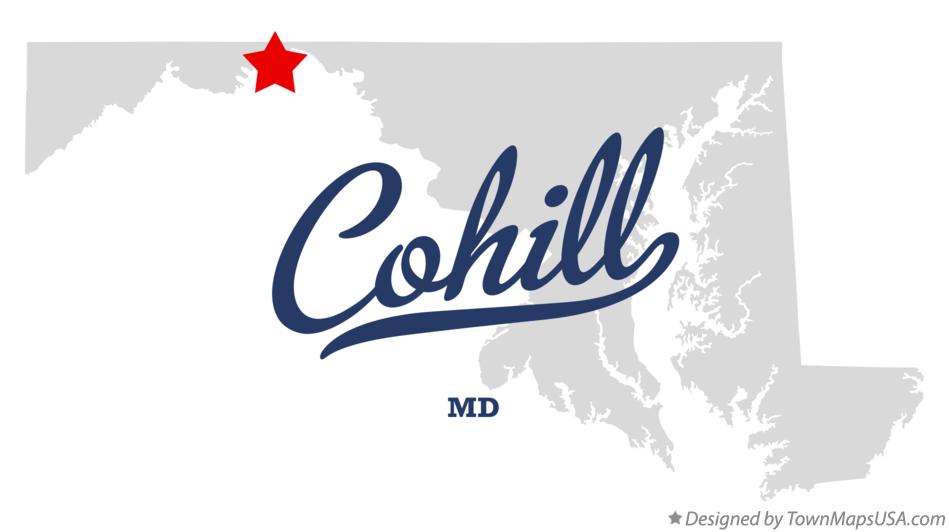 Map of Cohill Maryland MD