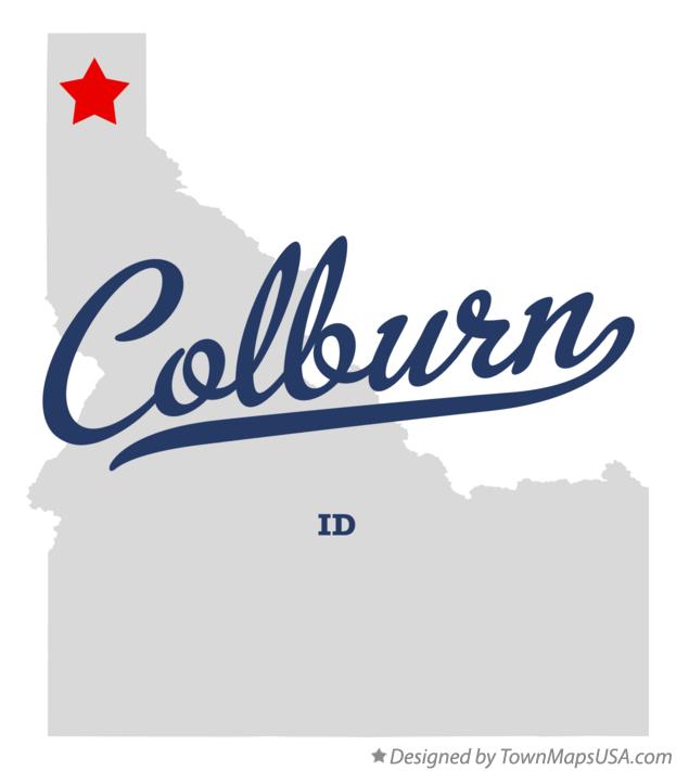 Map of Colburn Idaho ID