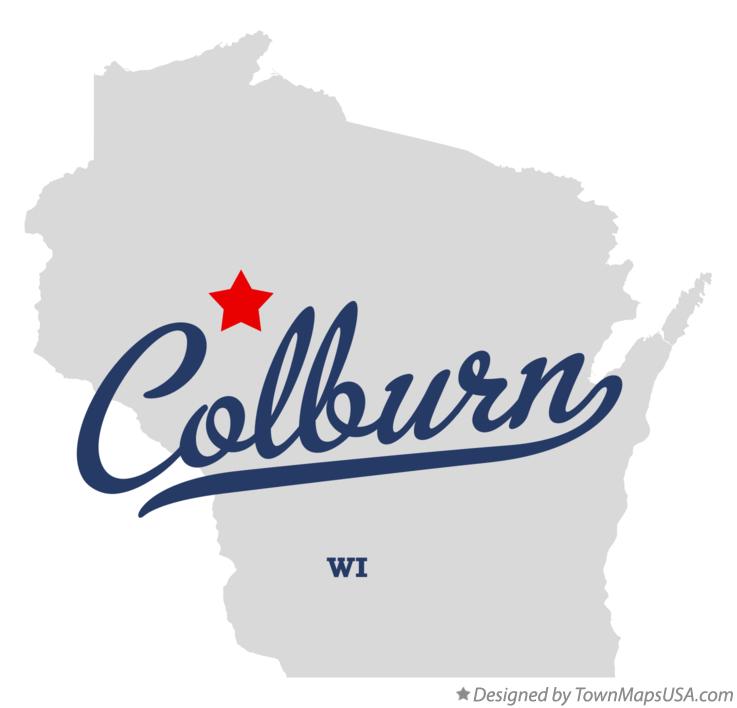 Map of Colburn Wisconsin WI