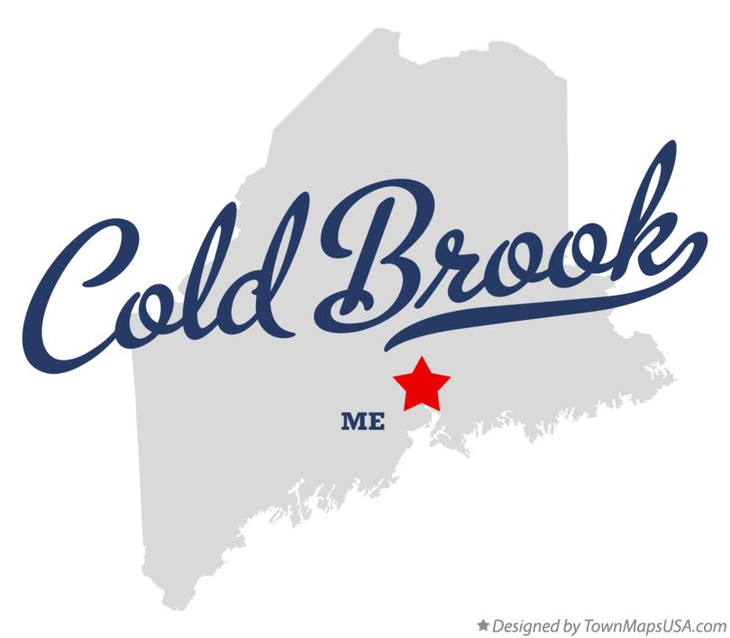 Map of Cold Brook Maine ME