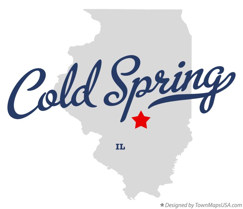 Map of Cold Spring Illinois IL
