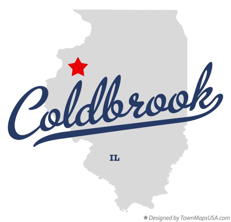 Map of Coldbrook Illinois IL