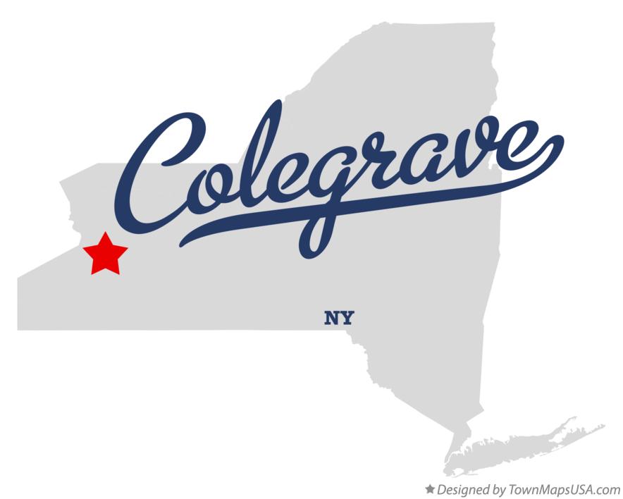 Map of Colegrave New York NY