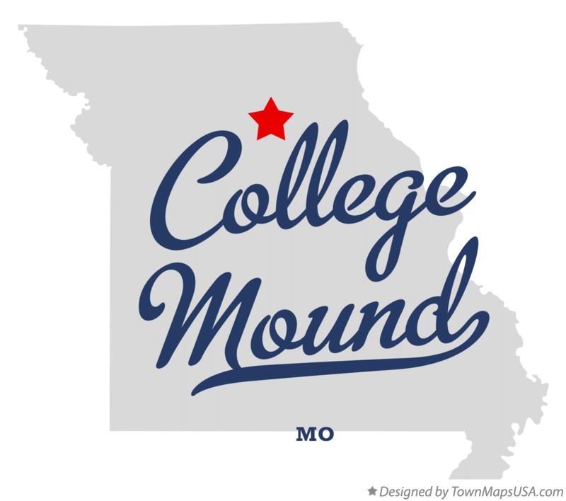 Map of College Mound Missouri MO