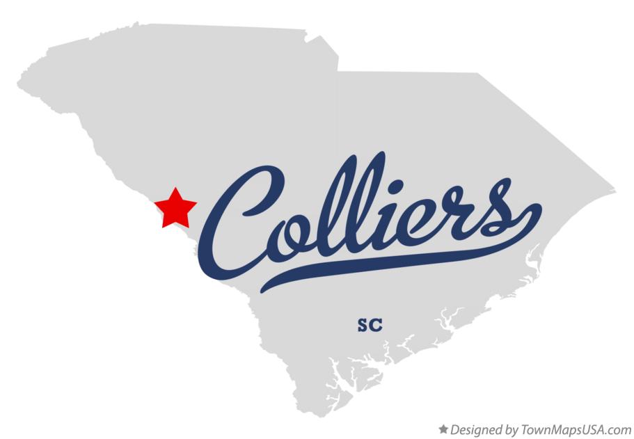 Map of Colliers South Carolina SC