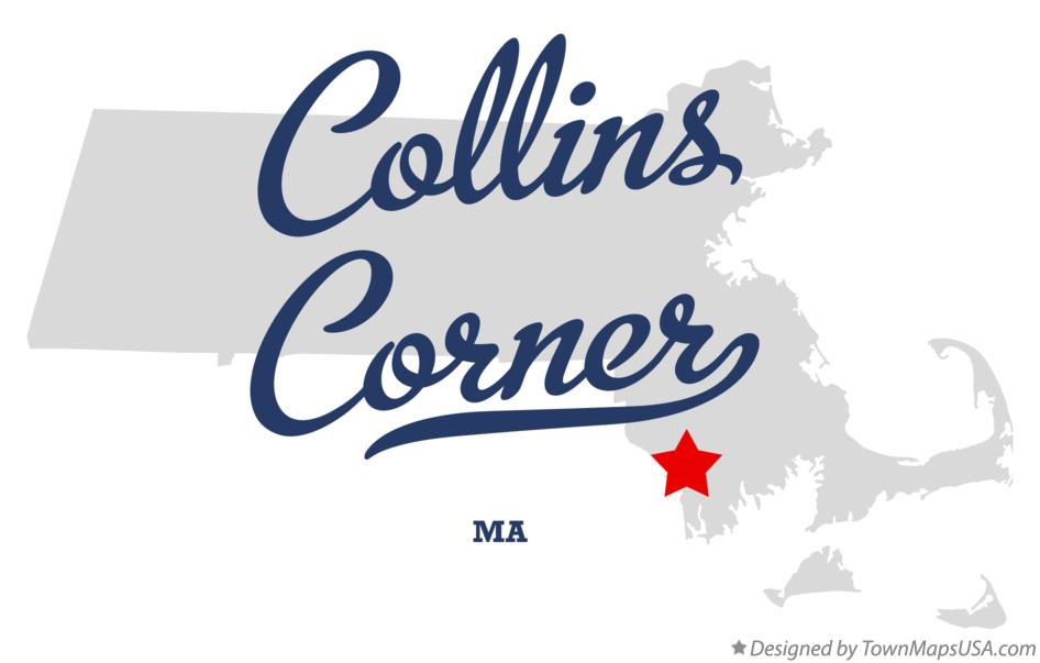 Map of Collins Corner Massachusetts MA