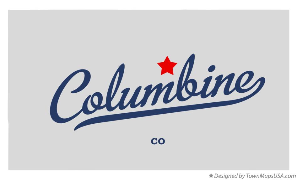 Map of Columbine Colorado CO