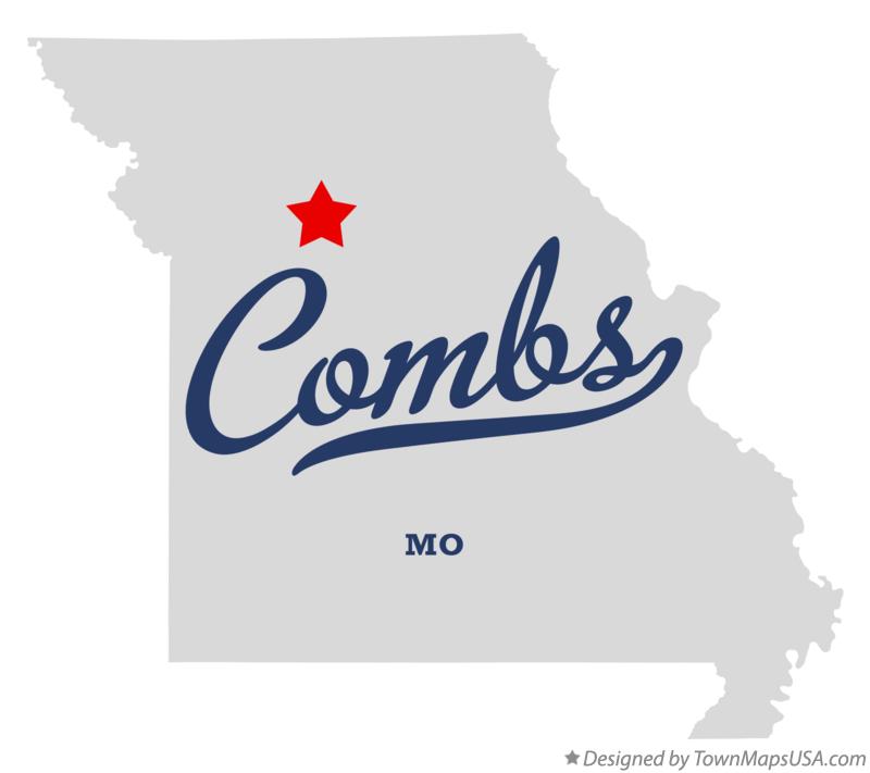Map of Combs Missouri MO