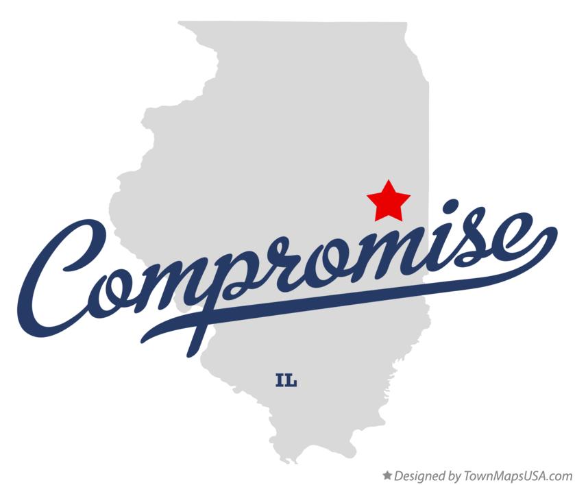 Map of Compromise Illinois IL