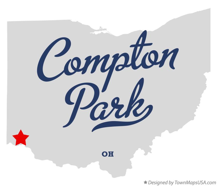 Map of Compton Park Ohio OH