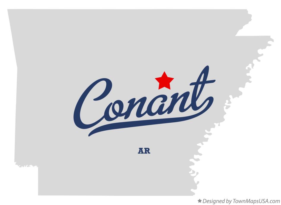 Map of Conant Arkansas AR