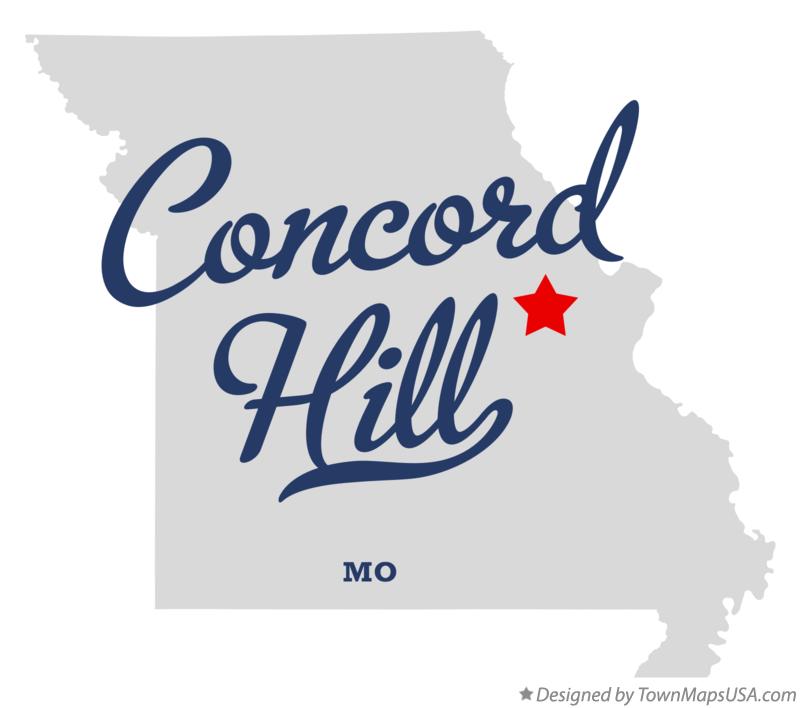 Map of Concord Hill Missouri MO