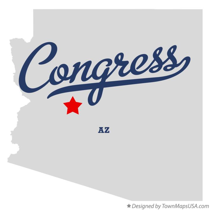 Map of Congress Arizona AZ