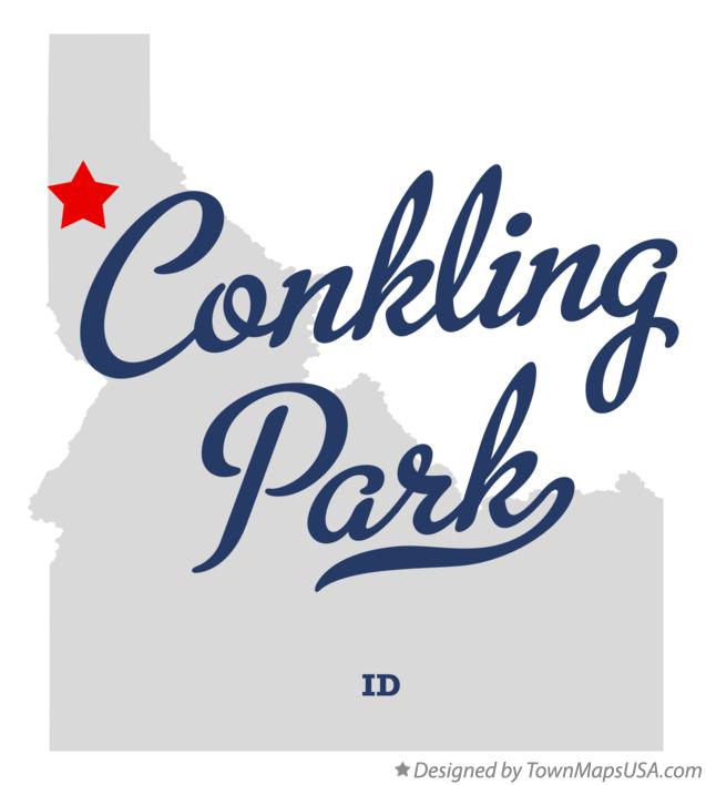 Map of Conkling Park Idaho ID