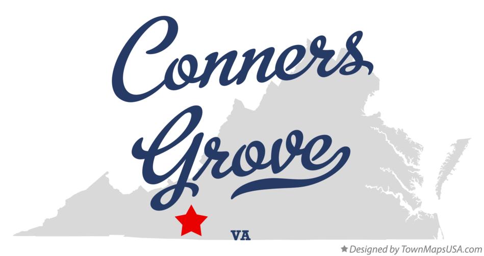 Map of Conners Grove Virginia VA