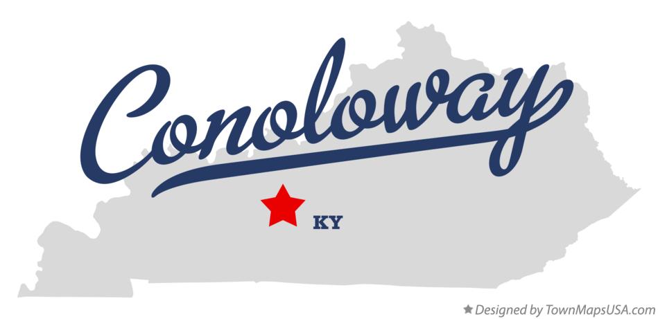 Map of Conoloway Kentucky KY