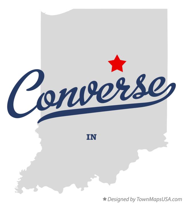 Map of Converse Indiana IN
