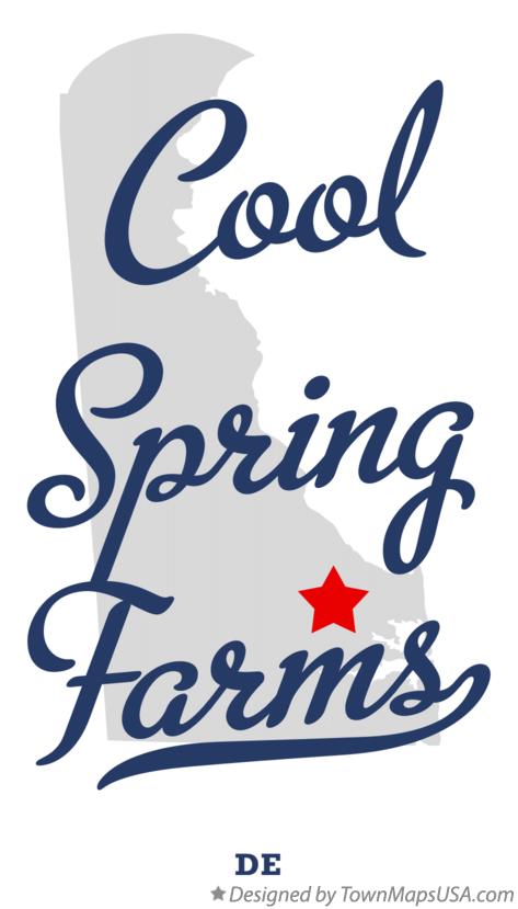 Map of Cool Spring Farms Delaware DE