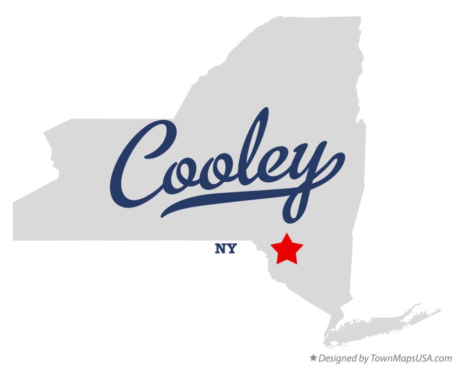 Map of Cooley New York NY