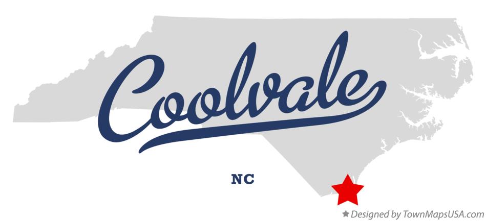 Map of Coolvale North Carolina NC