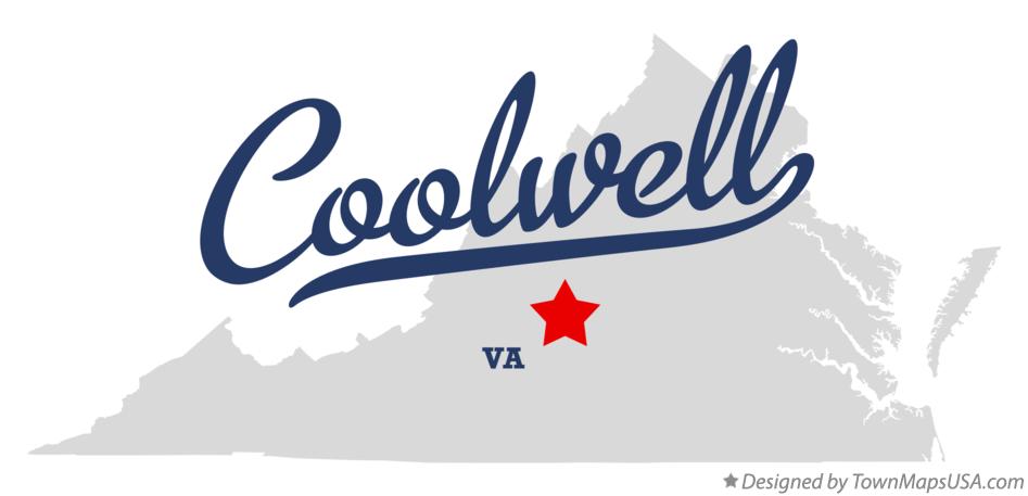 Map of Coolwell Virginia VA