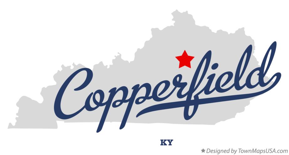 Map of Copperfield Kentucky KY
