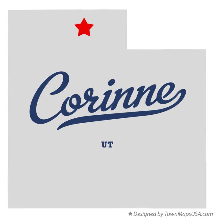 Map of Corinne Utah UT