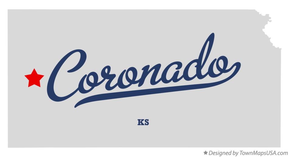 Map of Coronado Kansas KS