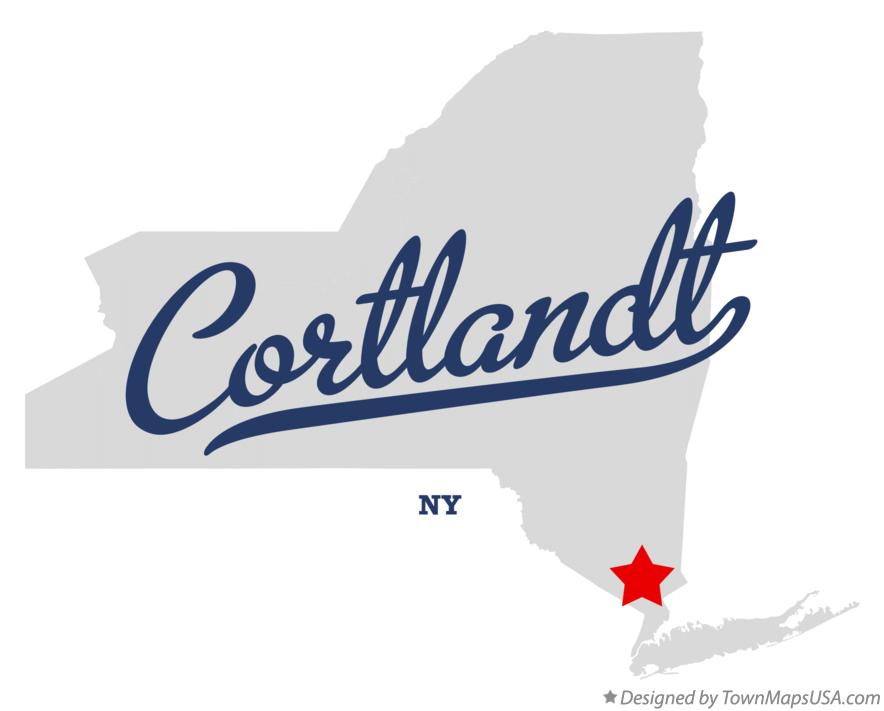 Map of Cortlandt New York NY