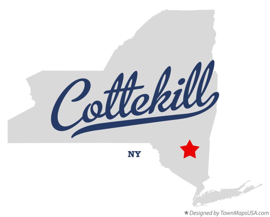Map of Cottekill New York NY