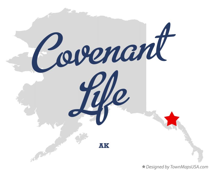 Map of Covenant Life Alaska AK