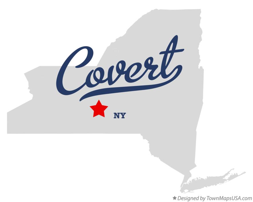 Map of Covert New York NY
